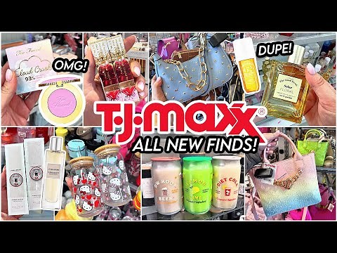 ALL NEW SPRING TJ MAXX FINDS! Shop With Me + What I Bought!