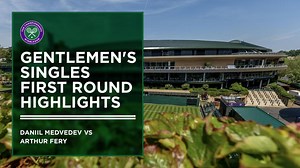 An exciting battle on No.1 Court Daniil Medvedev looked to book his place in the second round as he took on Brit Arthur Fery #Wimbledon | Wimbledon