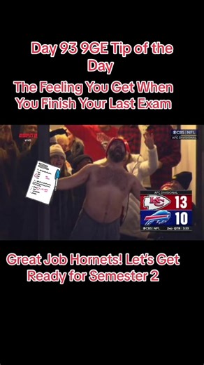 We finally did it #emmaushighschool! We finished #midterms and are on to the second half of the year. #9thgradeexperience begins its second act through the ❄️🧊🥶 #goodluck