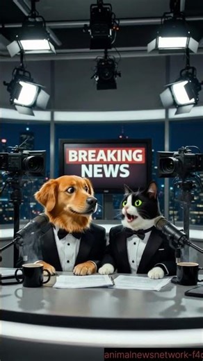 Breaking News: Lady inspector ko Judge se Pyaar 😳 | Dog Cat Funny News Shorts