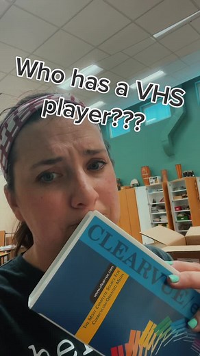 Classroom Cleanout #3: VHS movies!! #elementarymusic #musicteachertiktok #vhs #disneymovies #musicinstruments