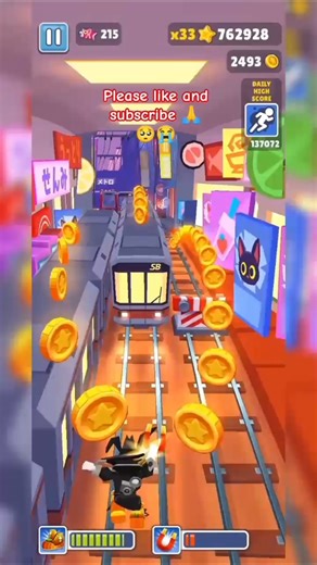 #running #subwaysurfers #subwaysurfersshorts #subwaysurfhighlights#subwaysurflive #trainvideo#shorts