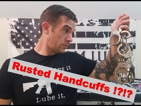 Freedom Lube - Rusted handcuff repair