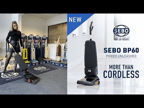 Sebo BP60 SoftCase Cordless Vacuum Cleaner: Unboxing, Assembly and Floor Test.