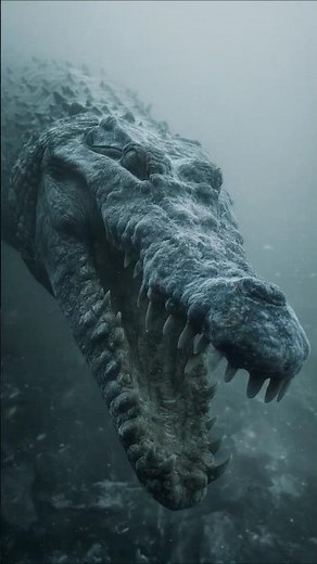 Crocodile With Spikes Along Its Back Found Preserved in Ice