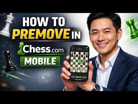 How to PREMOVE in Chess.com Mobile (Step by Step)