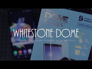 Samsung Galaxy Note 8 Whitestone Dome | Best Clear Tempered Glass Screen Protector