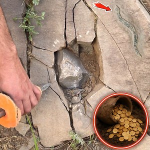 23K views · 118 reactions | "You Won't Believe What Came Out of the Rock!"/treasure hunting | The Best Archaeologist | Facebook