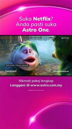 Dari Swapped di Netflix + Mario Bros. di Astro — semuanya dalam Pakej Astro One