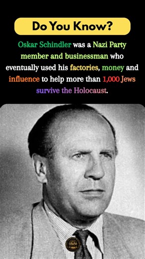 The Secret Truth About Oskar Schindler