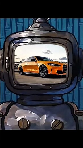 SpongeBob Reacts to BMW M4 Competition