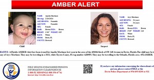 Baby girl missing out of Davie found safe after Florida issues AMBER Alert