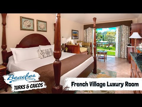 French Village Luxury Room FD & FK | Beaches Turks & Caicos | Complete Walkthrough Tour & Review 4K