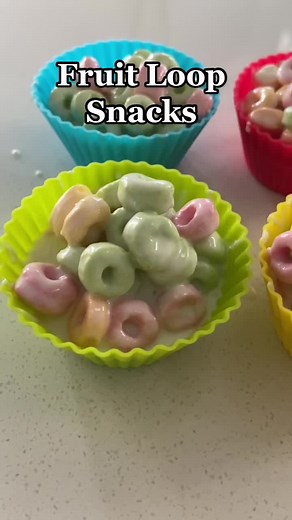 Homemade Fruit Loop Treats - Quick and Easy Recipe