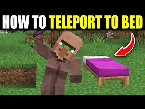 How To Teleport To Your Bed In Minecraft Without Dying - Easy Guide