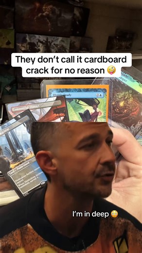 MTG is cardboard crack 😳 #mtg #mtgtiktok #mtgcommunity #mtgcommander #magicthegathering