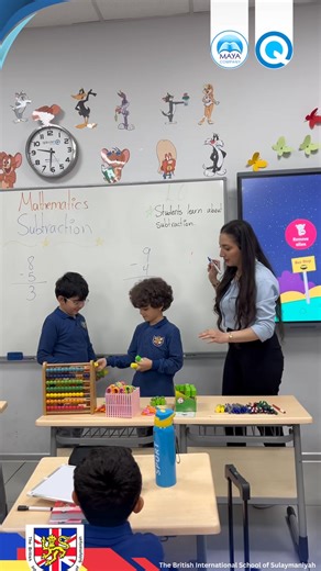 3.1K views · 69 reactions | Who said math can’t be fun? ✨ 3E mathematicians are proving that taking away can actually add up to lots of smiles, laughter, and “aha!” moments. | The British International School of Sulaymaniyah | Facebook