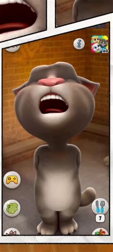 talking Tom cat 🐈😺 #shorts