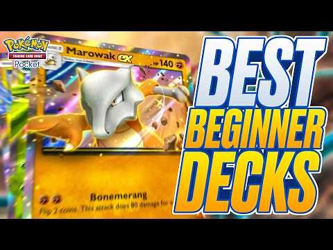 10 BEST BEGINNER DECKS in Pokemon TCG Pocket