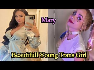 Meet Beautifull Young Trans Girl Mary || Male To Female Transition Timeline || Mtf Transgender