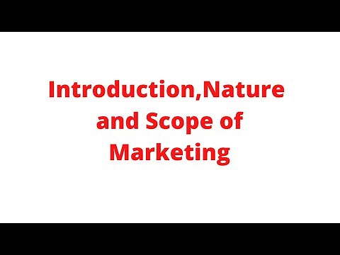 Lecture -1 Introduction,Nature and Scope of Marketing with notes || BBA || BCOM || MBA