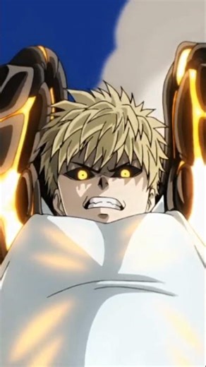 Saitama vs genos fight #anime #onepunchman #saitama #genos #s1 #video #shorts #@gokuson-h5m.........