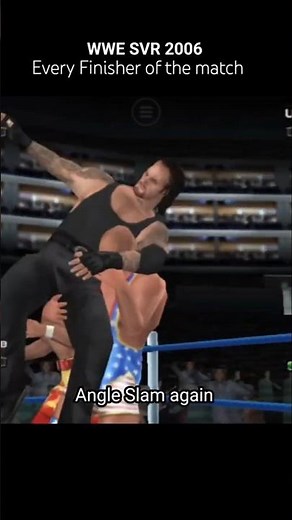 All Finishers of the match in WWE svr 2006 #wwesvr #wwefinishers #wwegames