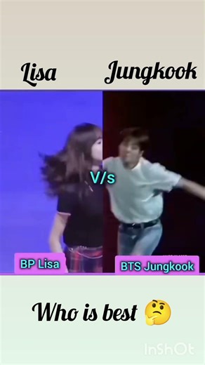 Lisa v/s Jungkook who is best #bts #jhop #popular #btsarmy #lisa#jungkook .