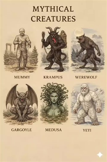 Mythical Creatures That Terrified Humanity