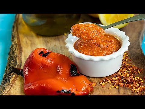 Easy Homeade Harissa Sauce ready in 5 mins!