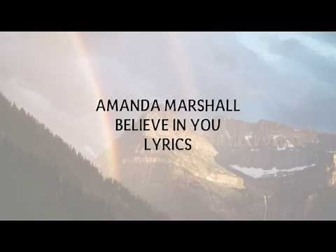 TB: AMANDA MARSHALL - BELIEVE IN YOU LYRICS