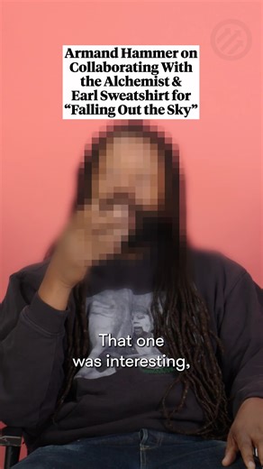 Armand Hammer share what it was like working with the Alchemist and Earl Sweatshirt on the Haram track "Falling Out the Sky" | Pitchfork