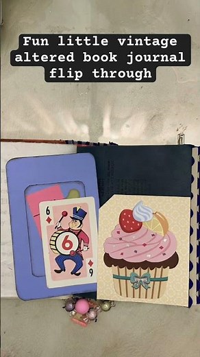 I love this vintage altered book journal! #junkjournal #junkjournalideas #creatingwithjovi