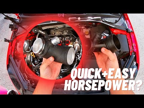 INSTALLING A TURBO INLET PIPE ON MY MK7 GTI....WAS IT WORTH IT?