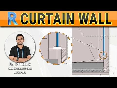 How to center the glass panels in Curtain Wall Revit