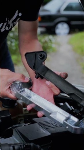 E30 Billet Radiator Bracket ASMR Install