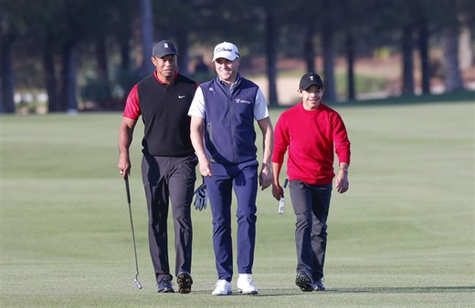 ‘A Little Punk’: Justin Thomas Zings Tiger Woods’ Son Charlie