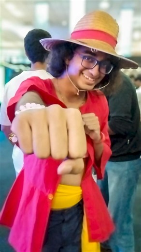 Monkey D. Luffy Cosplay One Piece Cosplay - Colombo Comic Expo 2025 - BizzB Roots