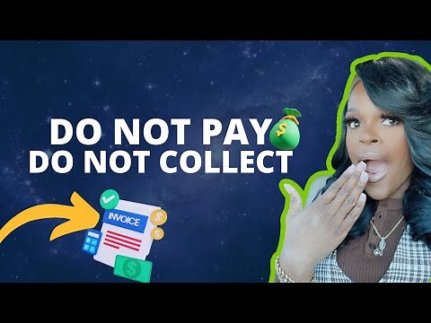 HOW TO PLACE YOUR BILLS IN A DO NOT PAY DO NOT COLLECT STATUS