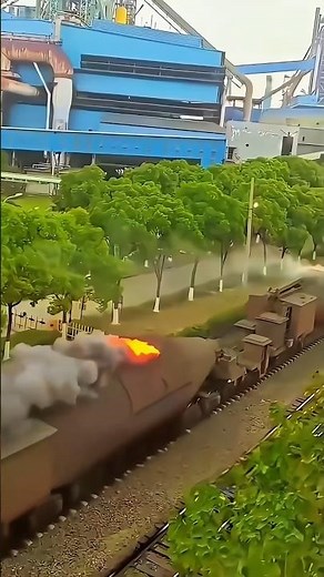 Why This Train Carries Liquid Iron 🤯😱