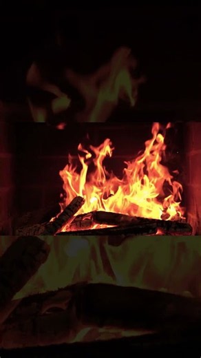 🔥 Tranquil Fireplace in 4K Ultra HD 🔥 12 Hours of Crackling Fire Sounds #fireplaceambience