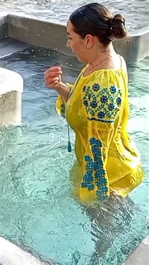 EPIPHANY BATHING 2026/NEW🔥⚡/GIRLS BATHE In ICE HOLE/BAPTISM/part62/#shorts /WINTER SWIM/ICE BATH