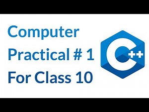 Computer Practical #1 | Class 10 | New Book | Program to Print Welcome text in new line | Online SFS
