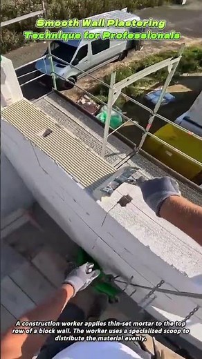 Smooth Wall Plastering Technique for Professionals