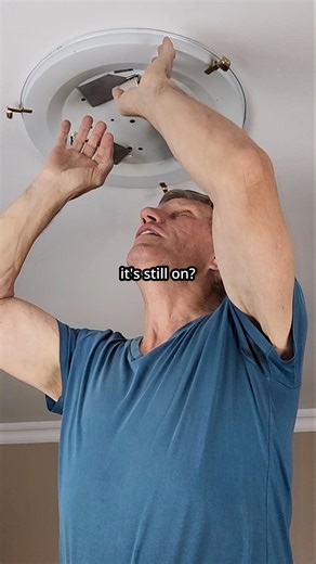 Blind Dad VS Light Bulb