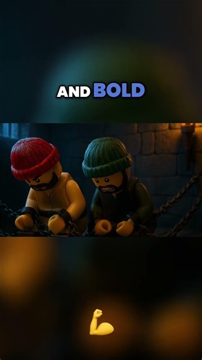 Lego Musicians Break Chains Praising God in Dungeon Escape