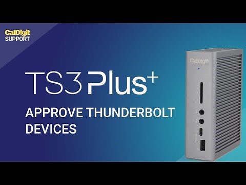 CalDigit Support: Thunderbolt 3 - USB and Ethernet connections on Windows 10 & 11