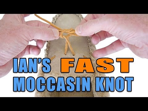 Ian's Fast Moccasin Knot – Professor Shoelace