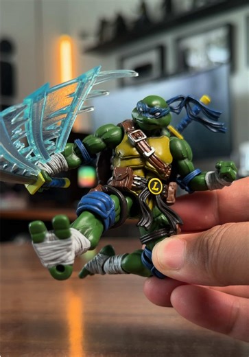 Unboxing Joytoy TMNT Leonardo Figure