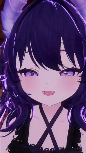 Hugs and horns attack! #asmr #vrchat #vtuber #shorts